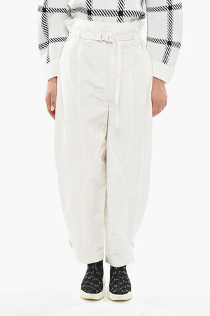 Pantaloni In Misto Lino DAISY Baggy Fit