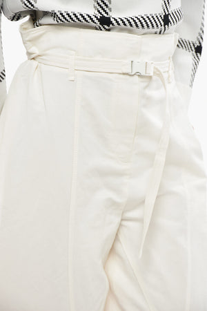 Pantaloni In Misto Lino DAISY Baggy Fit