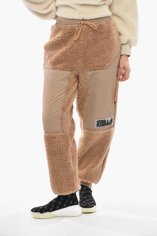 Pantaloni KARA in Pile con Elastico in Vita e Tasca Oversize