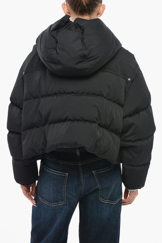 Quilted Puffer Jacket With Maxi Pockets