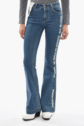 Bootcut-Jeans aus Stretch-Denim 28 cm