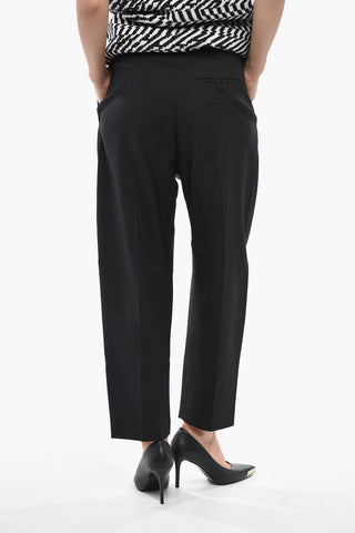 Wool Double-Pleat Trousers