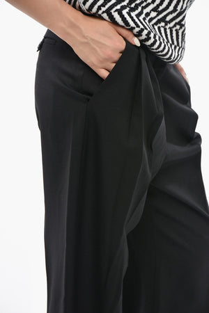 Wool Double-Pleat Trousers