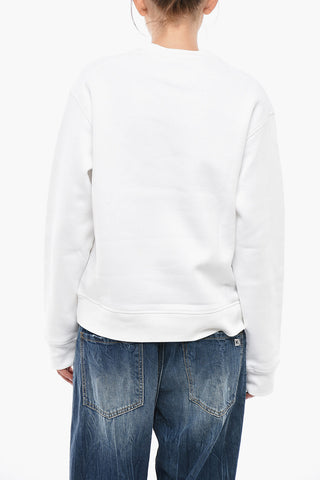 ICON Rundhals-Sweatshirt Aus Baumwollfleece