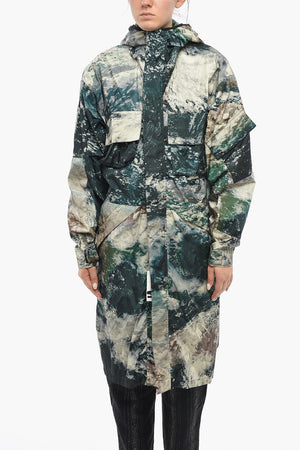 Raincoat MURRY with Pattern and Hood