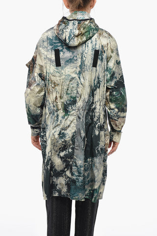 Raincoat MURRY with Pattern and Hood