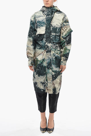 Raincoat MURRY with Pattern and Hood