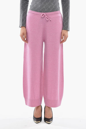 Pantaloni Relaxed Fit in Misto Cashmere