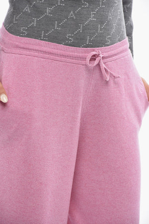 Pantaloni Relaxed Fit in Misto Cashmere