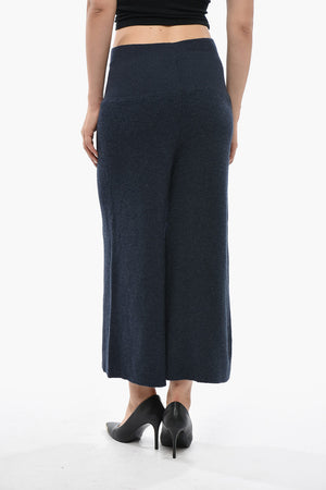 High-Waist Knit Pants