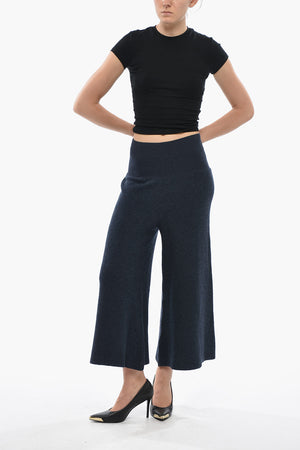 High-Waist Knit Pants