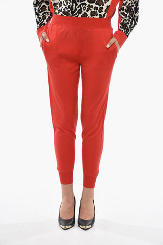 Schurwollhose Mit Elastischem Bund Und Bündchen