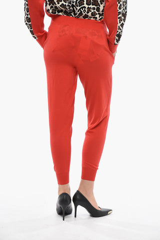 Schurwollhose Mit Elastischem Bund Und Bündchen