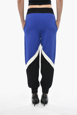 Casual Color-Block-Hose Mit Elastischem Bund