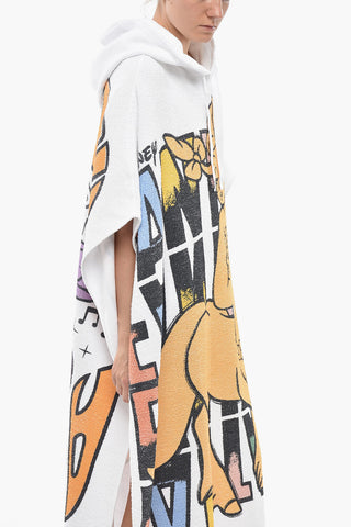 DISNEY Printed Lightweight Cotton Hooded Cape