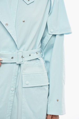 Trench STACEY in Cotone Stretch con Cintura