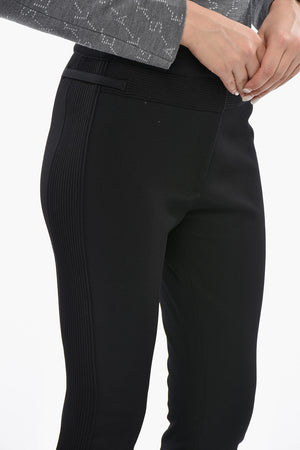 Pantaloni MORGAN in Tessuto Stretch con Zip alla Caviglia