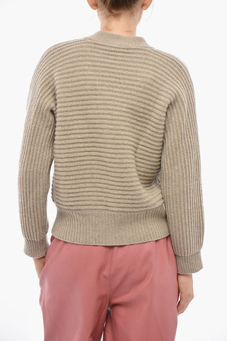 Cashmere and Wool V-Neck Cardigan