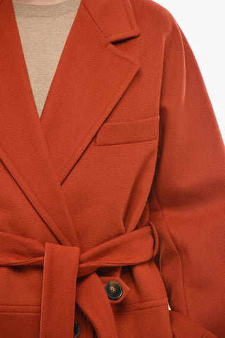 Double-Breasted Wool Coat