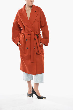 Cappotto Doppiopetto In Lana