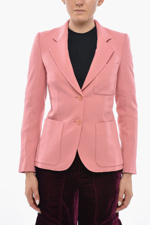 Blazer ELEANOR in Tinta Unita con Rever Classico