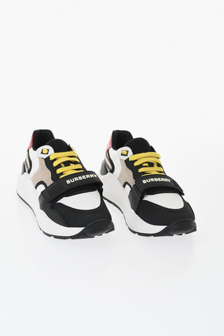 Low Sneakers RAMSEY Color Block With Embossed Logo