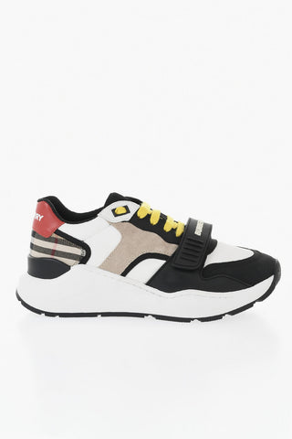 Low Sneakers RAMSEY Color Block With Embossed Logo
