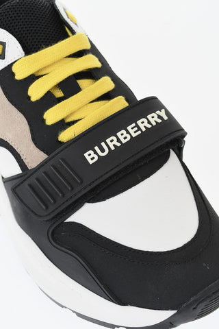 Low Sneakers RAMSEY Color Block With Embossed Logo