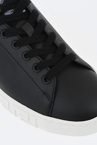 Low-Top Sneakers with Greek-Pattern Sole