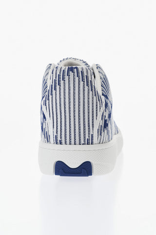 Embroidered Fabric Low-Top Sneakers