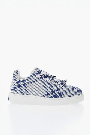 Sneakers Low-Top In Tessuto Ricamato