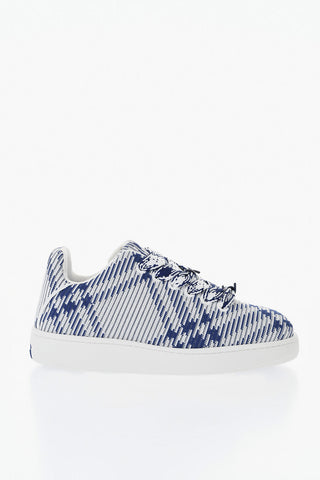 Embroidered Fabric Low-Top Sneakers