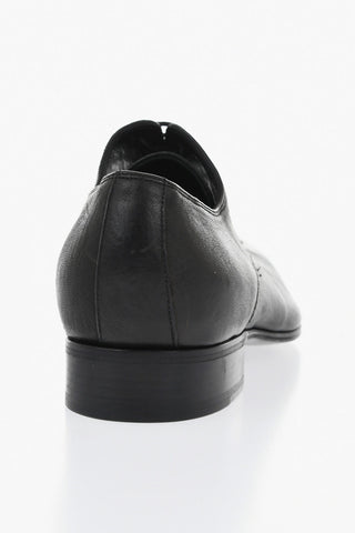 Derby-Schuhe Aus Leder Mit Vintage-Effekt