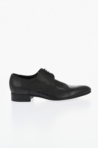 Derby-Schuhe Aus Leder Mit Vintage-Effekt