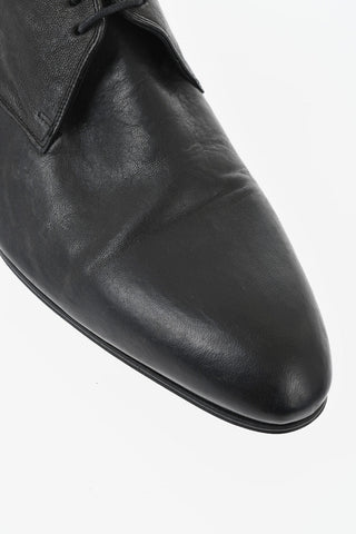 Derby-Schuhe Aus Leder Mit Vintage-Effekt