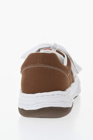 MAISON Low-Top-Sneaker Aus Baumwolle