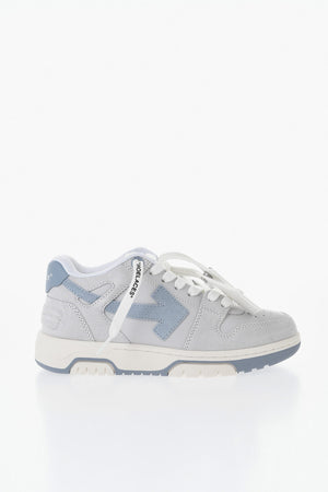 Sneakers Basse OUT OF OFFICE in Pelle e Suede con Dettagli Iconici
