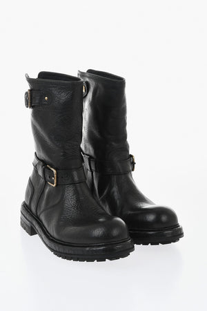 Stiefel BERNINI aus Leder mit Schnallen-Details