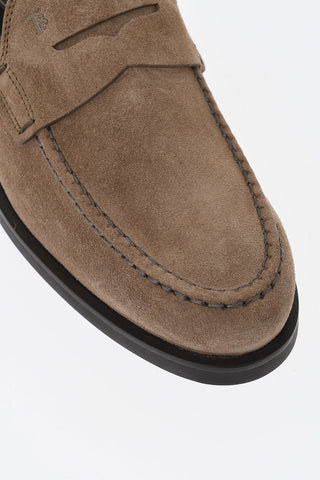Mocassini Penny In Suede
