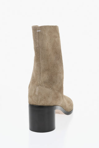 Wildleder Tabi-Stiefel