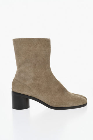 Wildleder Tabi-Stiefel