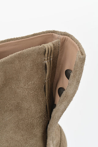Wildleder Tabi-Stiefel