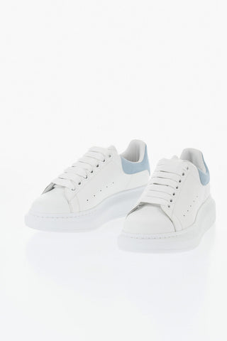 Sneakers Basse LARRY in Pelle con Dettaglio a Contrasto