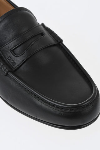 GRANVILLE Leather Penny Loafers