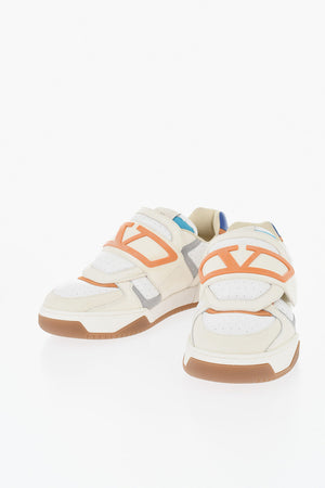 GARAVANI Sneakers Basse in Pelle con Chiusura in Velcro