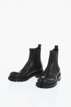 Chelsea-Stiefel BERNINI aus Leder mit Profilsohle