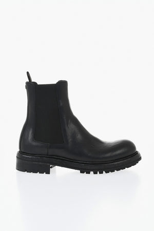 Chelsea-Stiefel BERNINI aus Leder mit Profilsohle