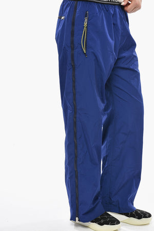 Pantaloni TEO in Nylon con Banda Elastica Logata