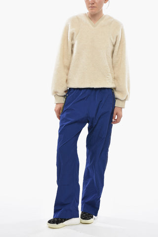 Nylon Pants TEO with Logo Elastic Band