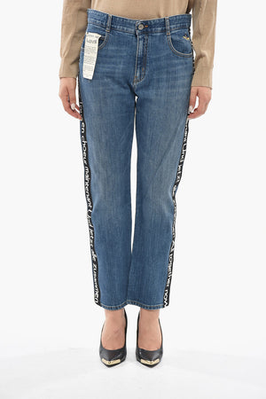 THE BEATLES Jeans mit geradem Bein und kontrastierendem Seitenstreifen 20 cm